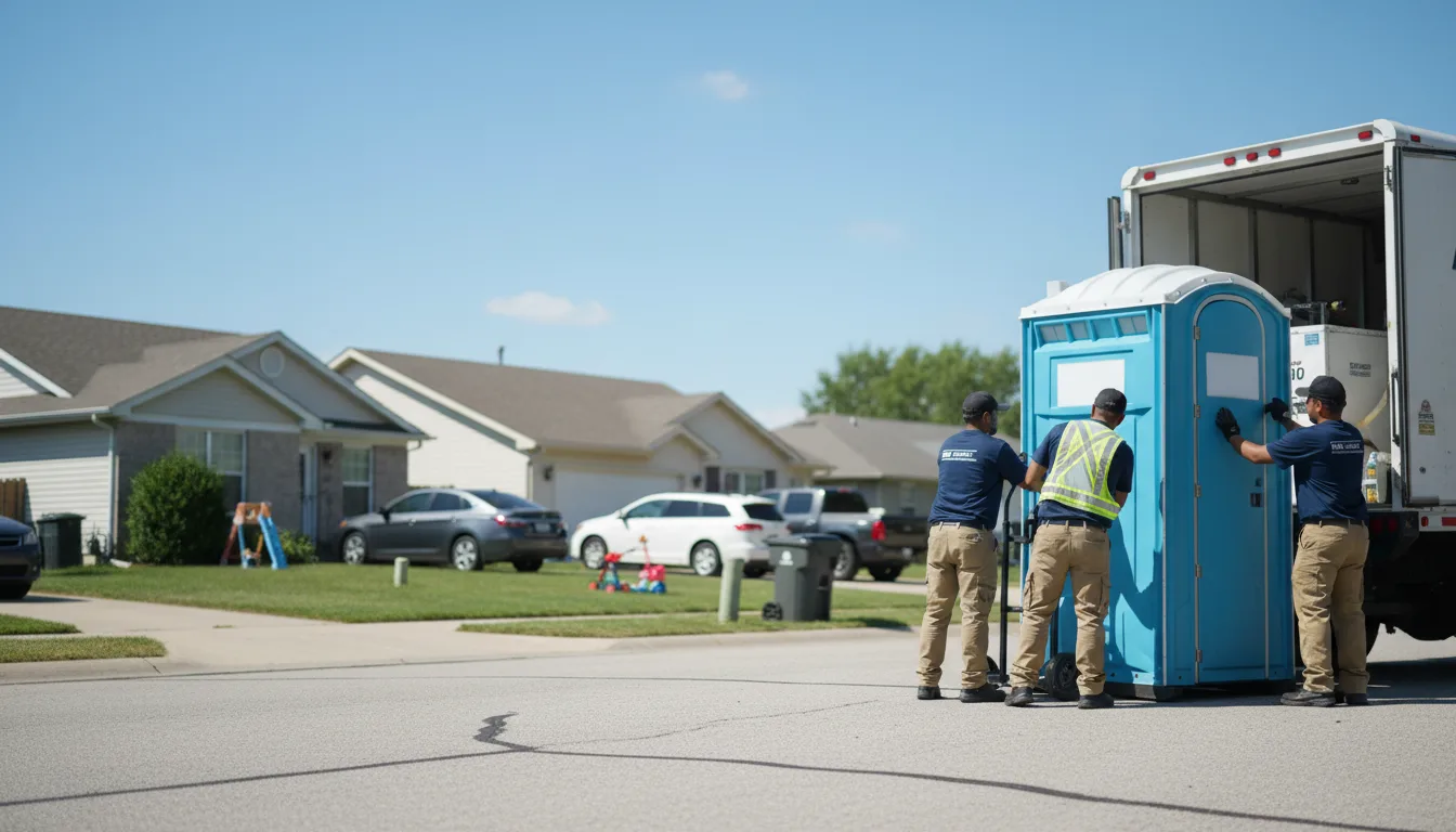 Standard Porta Potty Rentals in Bellevue, MI near me